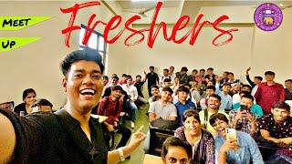 College FRESHERS Meet Up in Delhi University | First Day of College Vlog ️- Indian Eric