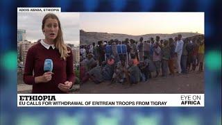 EU calls for withdrawal of Eritrean troops from Tigray