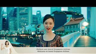 Singapore Airlines A350 Safety Video (with Sign Language)