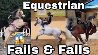 Equestrian FAILS & FALLS 2024!!