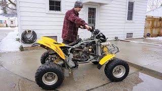First Start Attempt on $900 Can-Am DS 650 Quad. Will It Run? (Part 3)