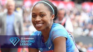 Best of Allyson Felix - Wanda Diamond League (part 2)