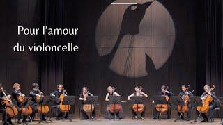 Pour l'amour du violoncelle | 12 violoncelles sur scène