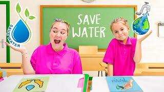 Ruby and Bonnie Show How to Save Water and Not Waste Natural Resources