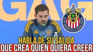 Gago HABLA DE CHIVAS en su presentación con Boca | Noticias Chivas