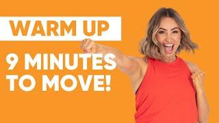 1100 Steps MOOD BOOST MOVEMENT | Extended Warm Up | Gina B