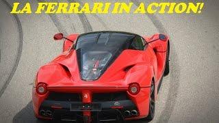 Ferrari LA Ferrari in action!