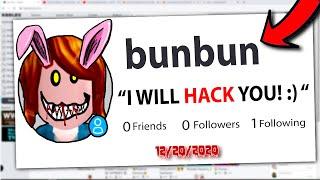 Scariest HACKER Group In ROBLOX?! The Roblox Bun Bun Girls