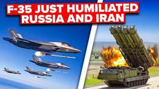 F-35 Completely Demolished Russian S-300 in Iran