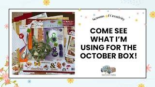 Country Craft Creations, October Seasons of Creativity Subscription Box Reveal