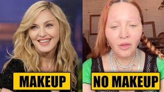 30 Celebs Who Are Unrecognizable In Real Life Without Makeup | Famous celebrities without makeup