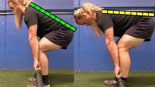 Lift With Your BACK : How To Stiff Leg Deadlift