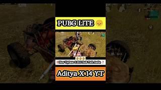 PUBG LITEMOST FUNNY moments new update 0.28.0 || ADITYA X14 YT||#shortfeed #shorts