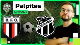 PALPITES DE FUTEBOL PARA O DIA 12 11 2024 + BILHETE PRONTO