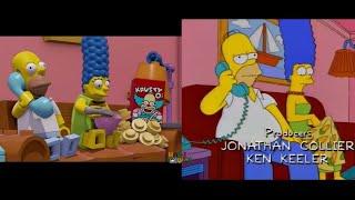 Lego Dimensions Simpsons vs TV series (Episode side by side)