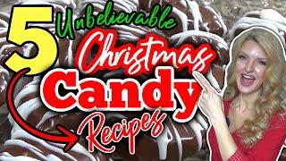 5 Amazing CHRISTMAS CANDY RECIPES you MUST TRY!