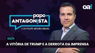 A vitória de Trump e a derrota da imprensa | Papo Antagonista com Felipe Moura Brasil - 06/11