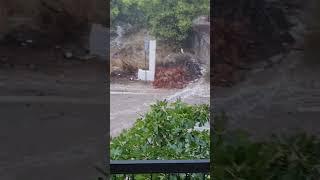 Torrential Downpour in Agia Marina: A Greek Deluge!!