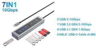 7-in-1 Multiport USB-C Hub