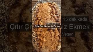 Çıtır Çıtır Glutensiz Ekmek #glutenfree #glutensiz #recipe #youtubeshorts #ekmek #bread