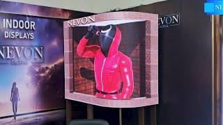 3D Anamorphic Billboard Demo in Mumbai | INDIA by Nevon Digital