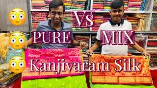 KANJIVARAM SPECIAL | MIX & PURE BOTH | Don’t Buy a Kanjivaram saree without watching this video |