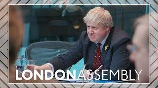 Boris Johnson questioned over the Garden Bridge