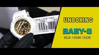 JAM TANGAN CASIO BABY-G BGA 195M 7ADR / BGA-195M-7ADR UNBOXING - GROSIRJAMTANGAN.COM