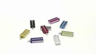 USB Stick Micro Twist bedrucken mit Logo (Werbeartikel) - Pinkcube