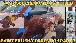 RAM 3500 Limited Gets a Paint Polish / Correction PART 3 | Lake Stevens Auto Detailing