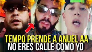 PROBLEMA  TEMPO PRENDE FEO A ANUEL AA! NO SERÁS MEJOR QUE BAD BUNNY! COSCULLUELA REACCIONA