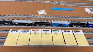 N Scale Silver State Trains Layout Rebuild-Track Testing While Running Operations.