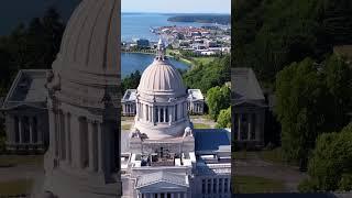 Aerial Exploration of Olympia, WA 