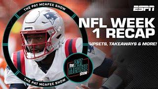 NFL Week 1 Recap: Upsets, Takeaways & Tyreek Hill detained by police | The Pat McAfee Show