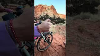 Where do you store your wine while riding?           #bikepackinggear #bikebag #bikepacking #desert