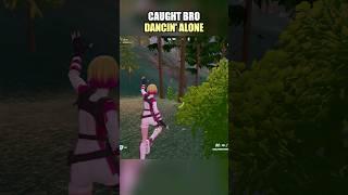 Caught Bro Dancing ALONE in the Middle of Forest! Fortnite Chapter 5 Season 4 #Fortnite #Shorts