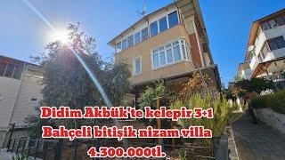 Didim Akbük'te 3+1 bahçeli kelepir 4.300.000tl