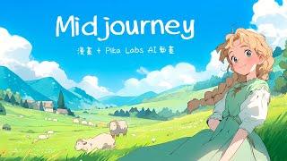 史上最強的漫畫助手來了！使用 Midjourney 建立角色 + 分鏡設計  同場加映 Pica Labs AI 動畫！