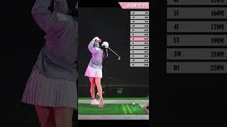 김솔비프로 클럽별 비거리 BALL FLIGHT!