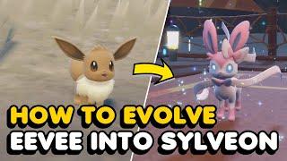 How To Evolve Eevee Into Sylveon In Pokemon Scarlet And Violet