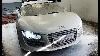 Audi R8 signature Swissvax Crystal Rock par Cerival Detailing Troyes