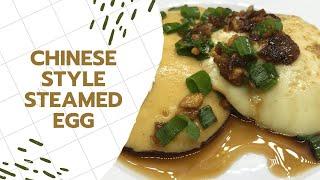 Chinese Style Steamed Egg | Easy Recipe | Kitchen Journey | JS World Studio