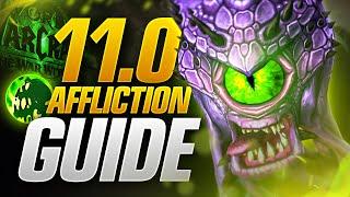 The War Within Affliction Warlock DPS Guide! New Talents, Rotations and More!