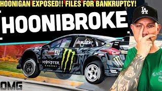 HOONIGAN EXPOSED.!!FILES FOR BANKRUPTCY 1.2 BILLION IN DEBT!(SAYING GOODBYE!)DDE SERVED NOTICE WTF!