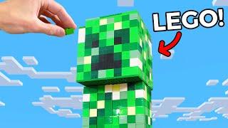 I Built a LEGO Creeper, that Destroys itself...