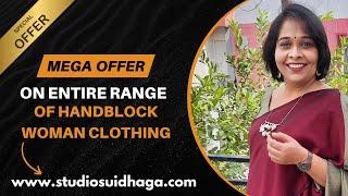 Hand Block Clothing Mega Diwali Discount Offer