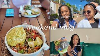 VLOG: Date Lunch | Sunday | Homeschool Haul