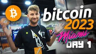 Bitcoin Miami Conference 2023 Day 1 | Sniper Vlogs