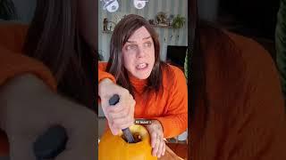 MUM: PUMPKIN CARVING  #pumpkin #pumpkincarving #halloween #october #mum #mumlife #mom #mumcomedy