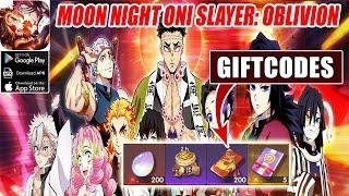 Moon Night Oni Slayer Oblivion & 3 Giftcode - How To Redeem | Moon Night Oni Slayer Oblivion 3 Codes